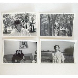 1971 Original Steven Willhite Glen Ellen IL Black White Photographs Set of 4